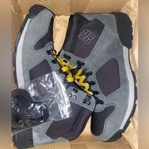 Columbia Men\'s Gray Lace Up Hiking Trail Boots BM3860-010 Size 11.5 m_652f18f9b635f8a61762aa29.jpg main image 3
